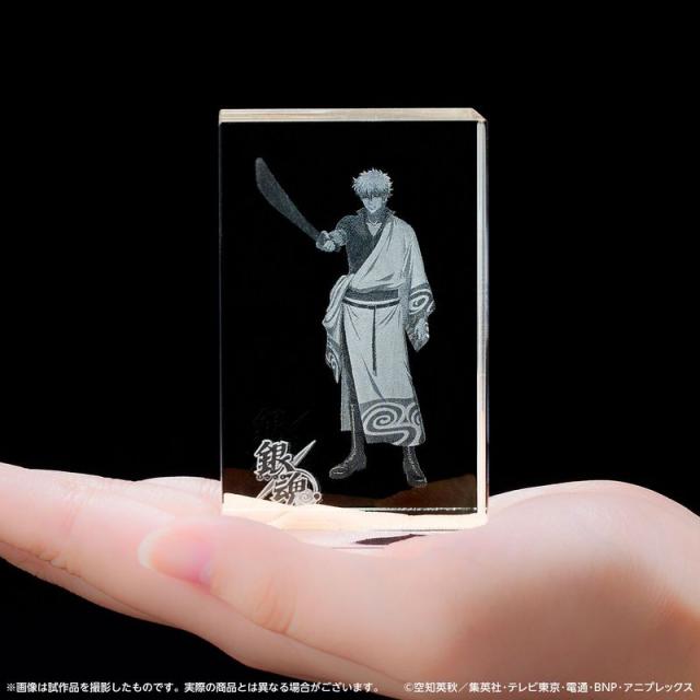【新品/公式】銀魂_クリスタルアート 坂田銀時 公式グッズ colleize 公式ライセンス_1
