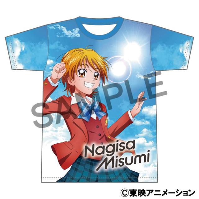 【新品/公式】ふたりはプリキュア Max Heart_フルグラフィックTシャツ／美墨 なぎさ 公式グッズ colleize 公式ライセンス