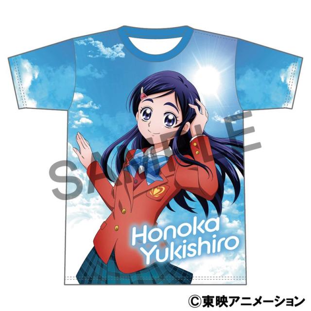 【新品/公式】ふたりはプリキュア Max Heart_フルグラフィックTシャツ／雪城 ほのか 公式グッズ colleize 公式ライセンス
