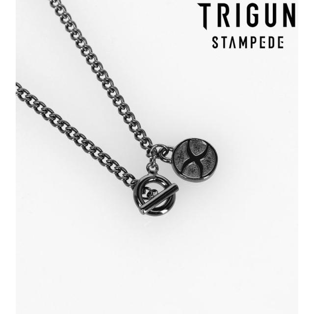【新品/公式】TRIGUN STAMPEDE_プロジェクトSEEDS チャーム付きネックレス 公式グッズ colleize 公式ライセンス