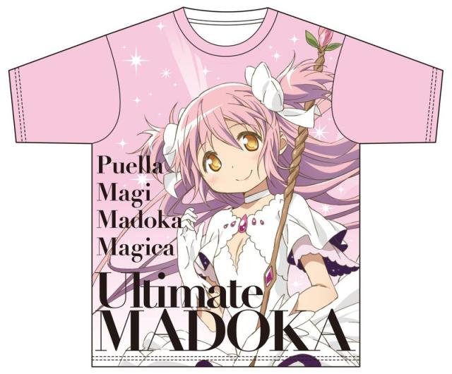 【新品/公式】魔法少女まどか☆マギカ_フルグラフィックTシャツ／アルティメットまどか 公式グッズ colleize 公式ライセンス