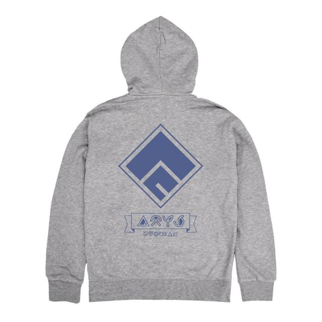 【新品/公式】この素晴らしい世界に祝福を!3_Lサイズ_アクシズ教 ジップパーカー Ver.2.0/MIX GRAY 公式グッズ colleize 公式ライセンス