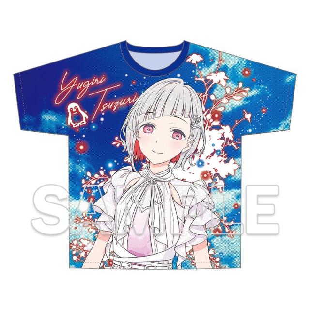 【新品/公式】蓮ノ空女学院スクールアイドルクラブ_フルグラフィックTシャツ 夕霧 綴理 Link to the FUTURE Ver. 公式グッズ colleize 公式ライセンス_1