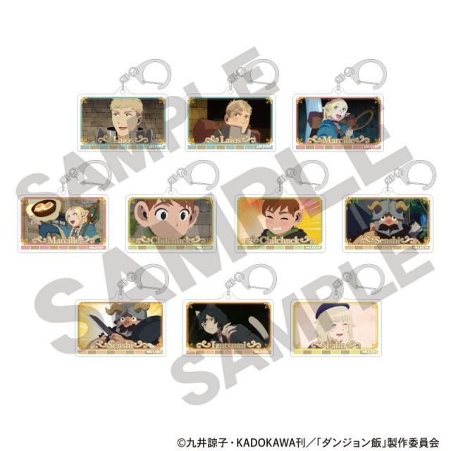 【新品/公式】ダンジョン飯_トレーディングアクリルキーホルダー 【コンプリートBOX／10個入り】 公式グッズ colleize 公式ライセンス
