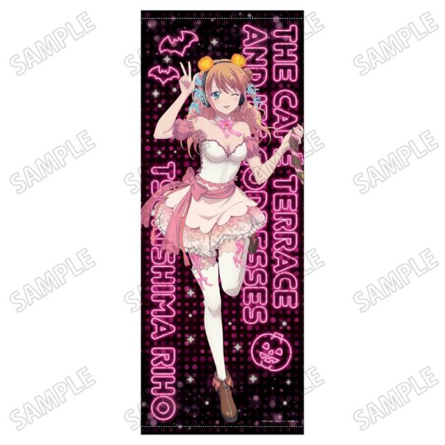 【新品/公式】女神のカフェテラス_描き下ろし等身大タペストリー?月島 流星 公式グッズ colleize 公式ライセンス