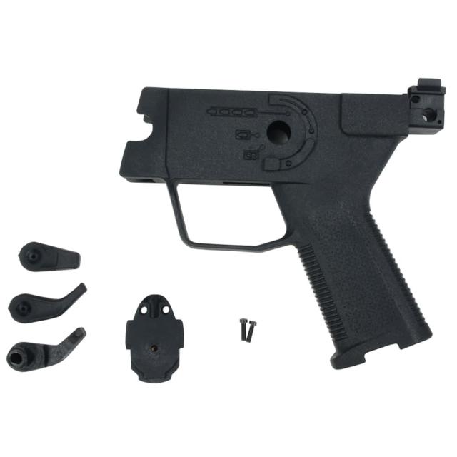 x115xTAYLOR/M-3D ロアレシーバー M-SL TYPE GRIP MODUL 東京マルイ 次世代電動ガン MP5シリーズ用[115mslgbk]の通販は 12,876円