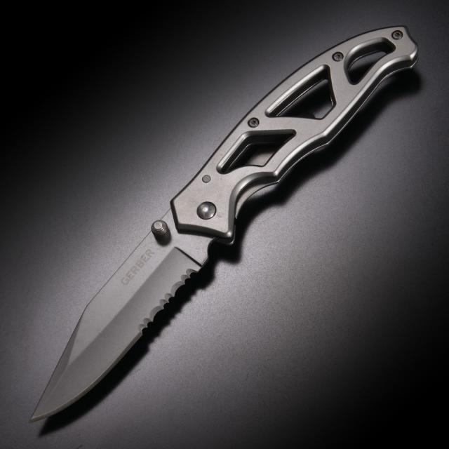 GERBER 折りたたみナイフ 22-08445 パラフレーム1 半波刃[22-08445]の通販は 5,400円