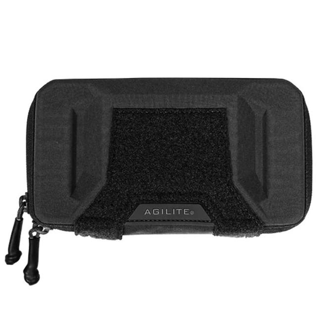 AGILITE スマホポーチ Battleshell MOLLE対応 充電ケーブル出口ポート付き 8019 [ ブラック ][8019blk1sz]