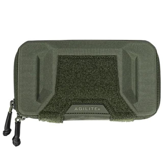 AGILITE スマホポーチ Battleshell MOLLE対応 充電ケーブル出口ポート付き 8019 [ レンジャーグリーン ][8019rng1sz]