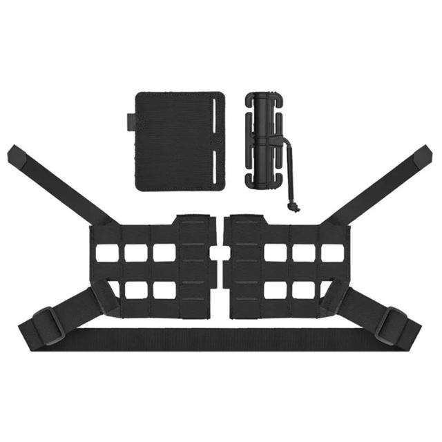 AGILITE チェストリグ拡張キット Warfighter Wings クイックリリースシステム 8028 [ ブラック ][8028blk1sz]