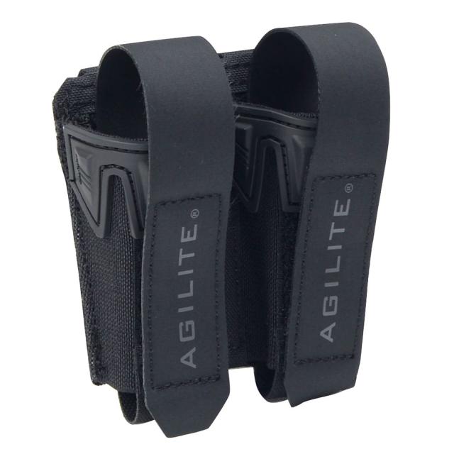 AGILITE ピストルマガジンポーチ PINCER 9mm拳銃 ダブル 8047 [ ブラック ][8049blk1sz]