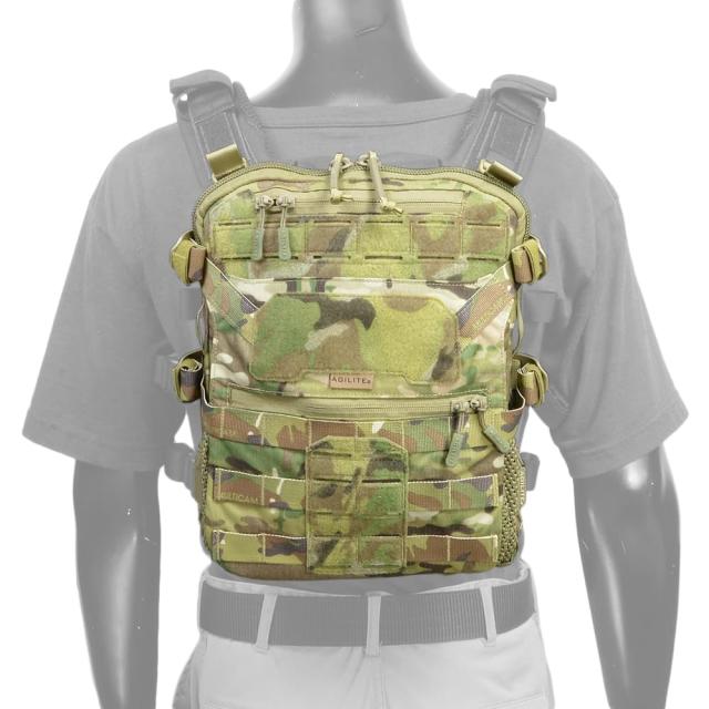 AGILITE アサルトバックパネル MICRO MAP ヘルメット収納 プレキャリ用