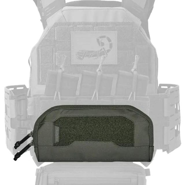 AGILITE ワイドアドミンポーチ リアMOLLEアタッチメント 薄型多機能 テザーポイント付き 8150 [ レンジャーグリーン ][8150rng1sz]