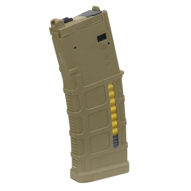 DE Airsoft スペアマガジン MWS用 PMAG 35連 ガスマガジン 東京マルイMWS対応G-AR-01 [ フラットダークアース ][adesmgg101tan]