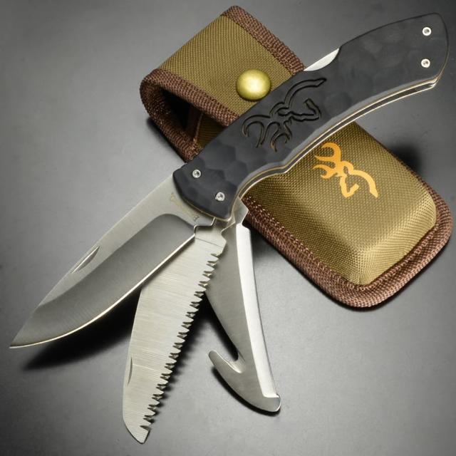 BROWNING 折りたたみナイフ Primal Kodiak ロックバック式 3220430[bbr0430br]