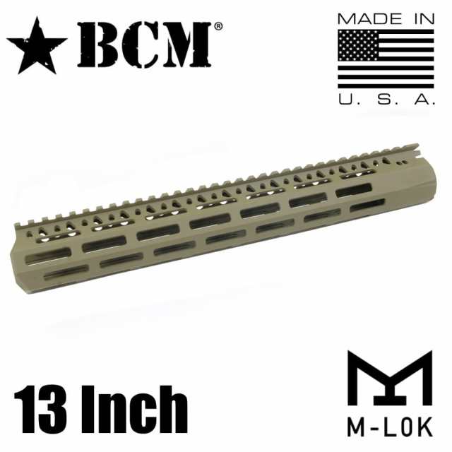 BCM ハンドガード MCMR M-LOK アルミ合金製 M4/AR15用 [ フラット