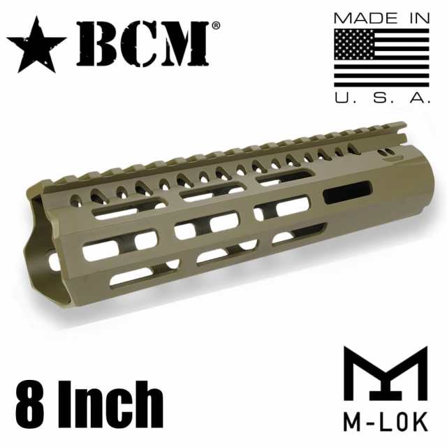 BCM ハンドガード MCMR M-LOK アルミ合金製 M4/AR15用 [ フラット