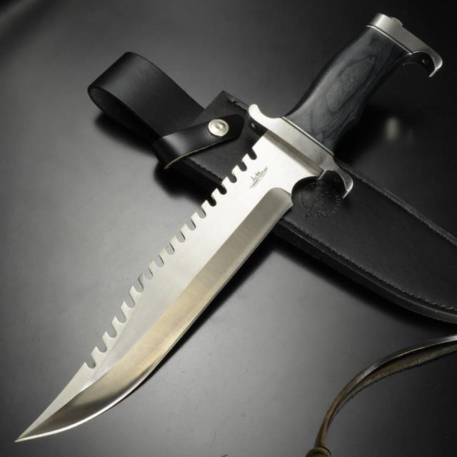 HIBBEN ボウイナイフ Survivor Bowie レザーシース付属 GH5026[bgh5026r]
