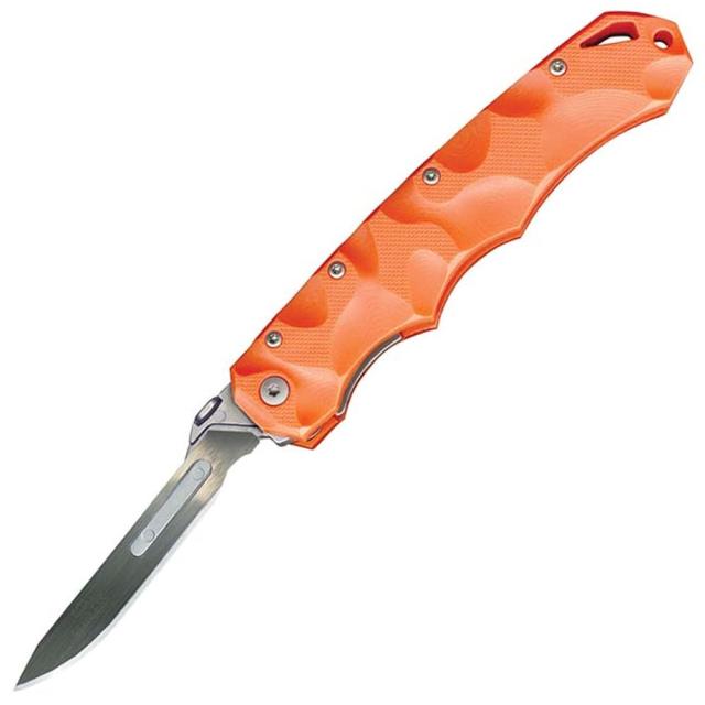 HAVALON 折りたたみナイフ PIRANTA STAG 替刃式 ブレイズオレンジ XTC-60ASTAG-0[bhv60astagor]