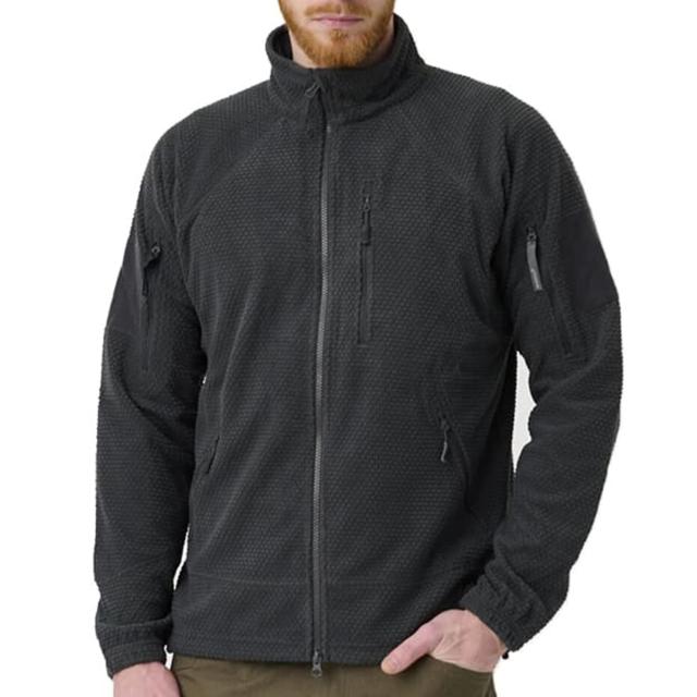HELIKON-TEX ジャケット ALPHA TACTICAL JACKET グリッドフリース BL-ALT-FG [ シャドーグレー / レギュラー/Lサイズ ][blaltfg35b05]