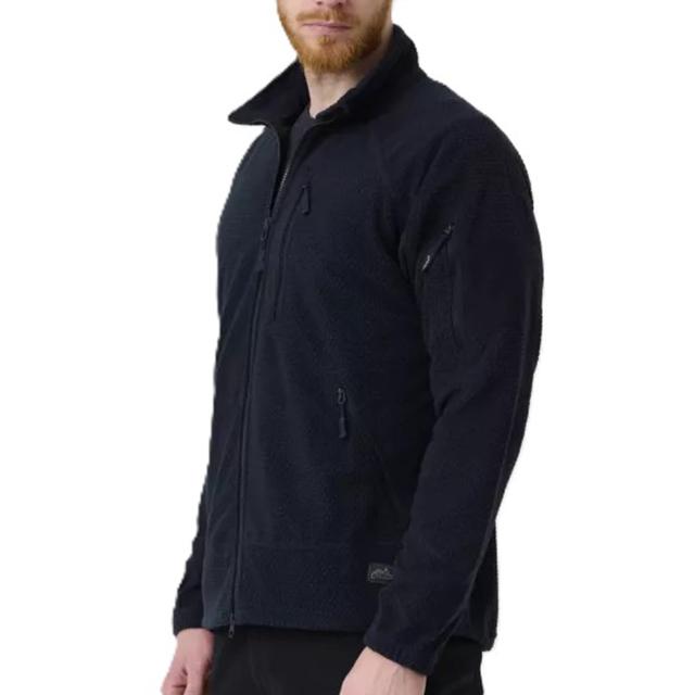 HELIKON-TEX ジャケット ALPHA TACTICAL JACKET グリッドフリース BL-ALT-FG [ ネイビーブルー / レギュラー/XSサイズ ][blaltfg37xs]