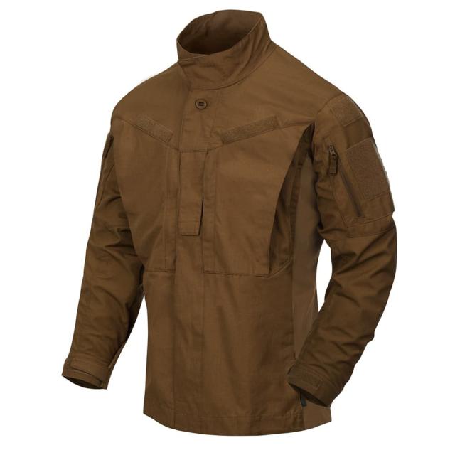 HELIKON-TEX ジャケット MBDU コンバットシャツ NYCOリップストップ BL-MBD-NR [ マッドブラウン / レギュラー/Mサイズ ][blmbdnr60b04]