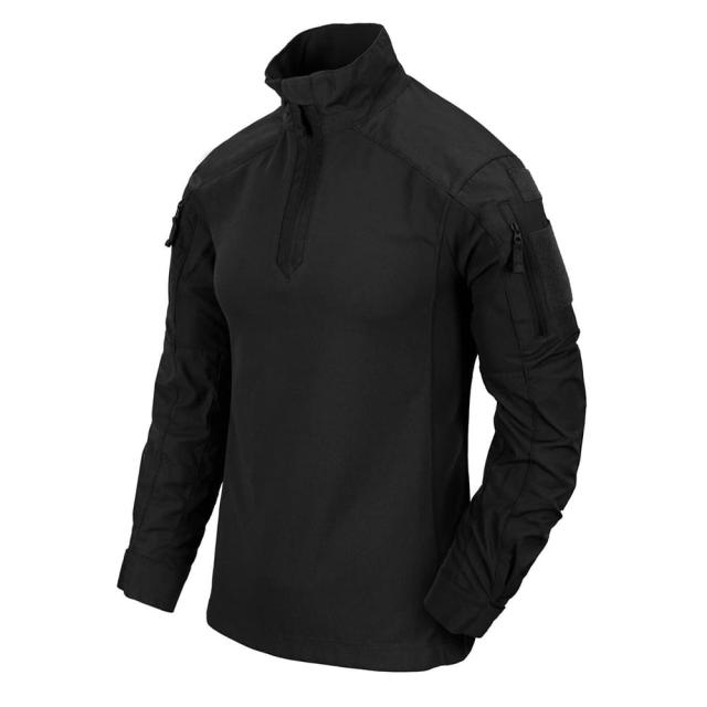 HELIKON-TEX コンバットシャツ MCDU 戦闘服 NYCO リップストップ BL-MCD-NR [ ブラック / レギュラー/XSサイズ ][blmcdnr01b02]