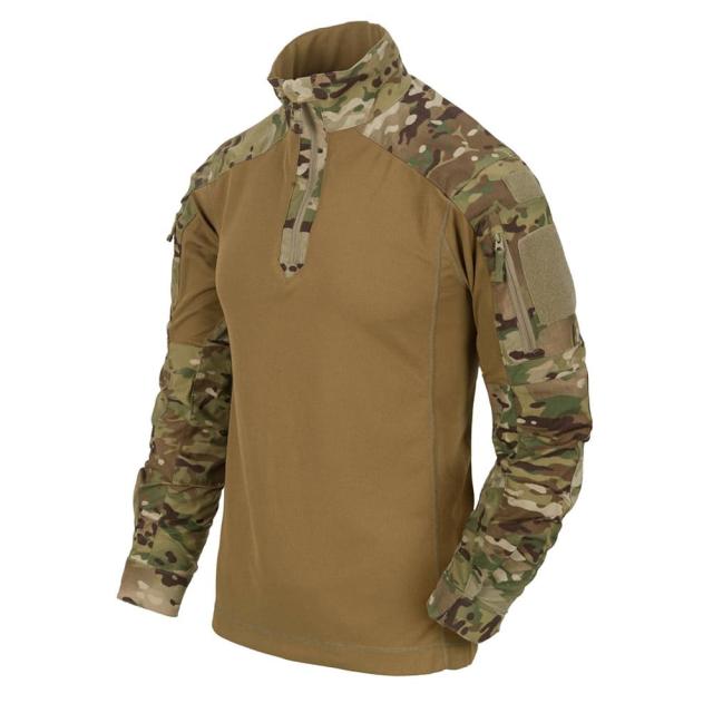 HELIKON-TEX コンバットシャツ MCDU 戦闘服 NYCO リップストップ BL-MCD-NR [ マルチカム/コヨーテ / レギュラー/XSサイズ ][blmcdnr3411a2]