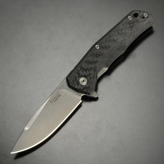 LionSTEEL 折りたたみナイフ TRE チタニウム Framelock ブラック TRE FC[blsttrefcr]