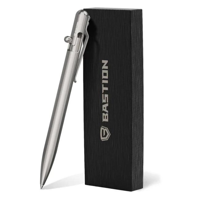 BASTION ボールペン SLIM BOLT ACTION PEN チタン製[bstn257]