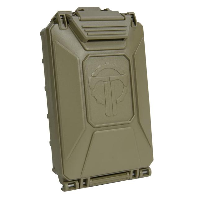 THYRM バッテリーケース CellVault-5M 防水 CR123/18650/18350/CR2032用 MOLLE対応 CV5M [ フラットダークアース ][cv5m004]
