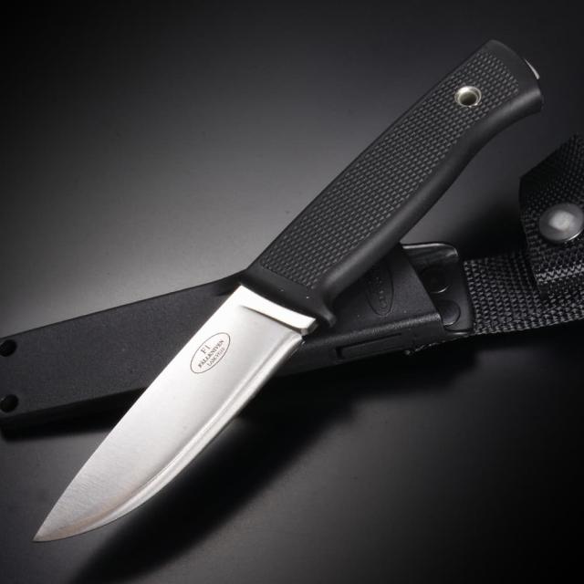 FALLKNIVEN アウトドアナイフ F1 フルタング ザイテルシース付属 [ シルバー / 左利き ][fnf1zleft]