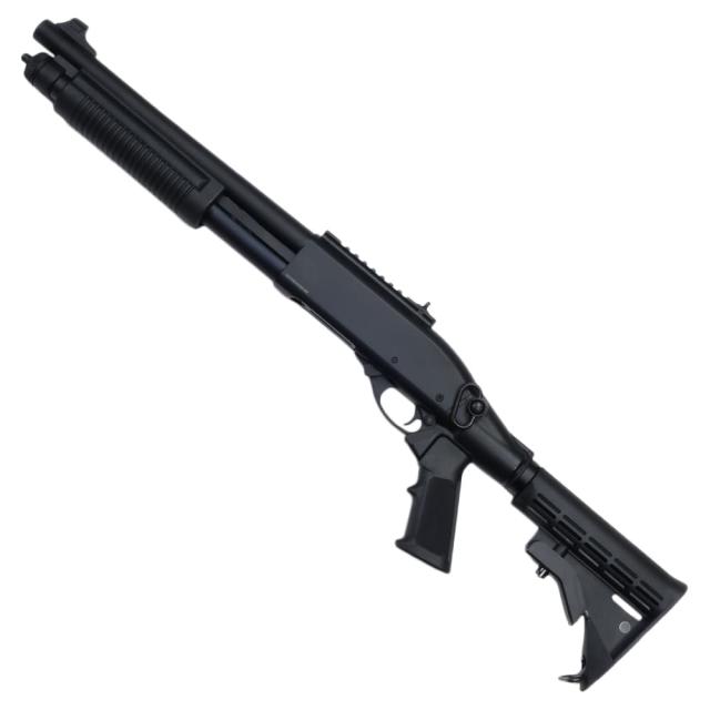 Golden Eagle ガスショットガン M870 ショートモデル Tactical Black GE-8871[ge8871]