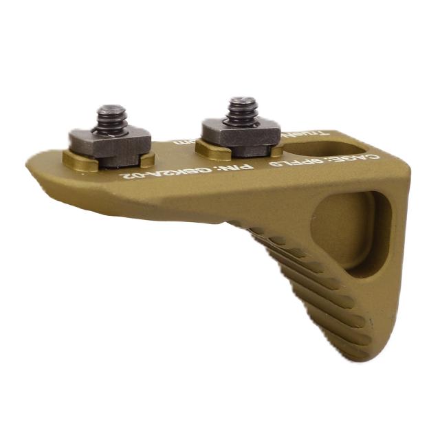 True North Concepts ハンドストップ GripStop シングル M-LOK対応 アルミ製  [ アースブラウン / ショート ][gsk2a02]