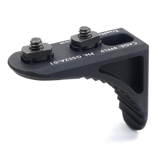 True North Concepts ハンドストップ GripStop シングル M-LOK対応 アルミ製  [ ブラック / ロング ][gss2a01]