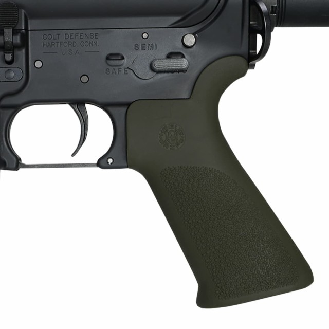 全国激安HOGUE MONO GRIP BK AR15 旧型　ホーグ　グリップ 黒色 パーツ