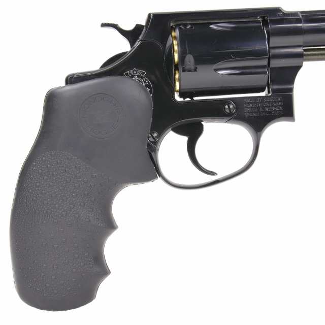 HOGUE ガングリップ S&W Jフレーム用 ラウンドバット ラバー製