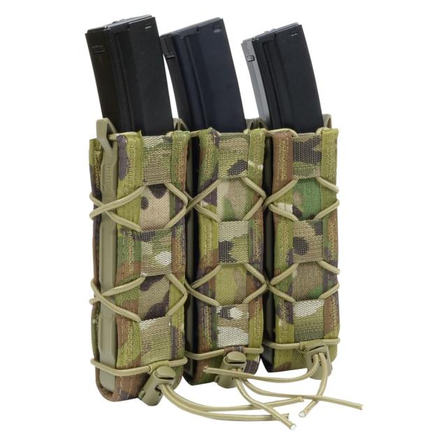 High Speed Gear ロングマガジン/SMG用 TACOマグ トリプル 45EX00 [ マルチカム ][hsg45ex00mc]の通販は