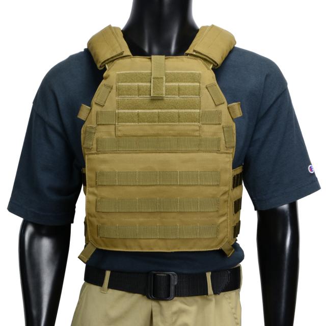 LBX Tactical モジュラー プレートキャリア LBX-0300 [ コヨーテ