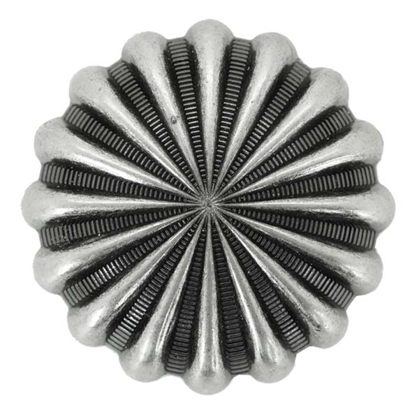 コンチョ パラシュート アンティーク調 シルバー 38mm 1 1 2インチ 通常ネジ Ll2255os の通販はau Pay マーケット レプマート