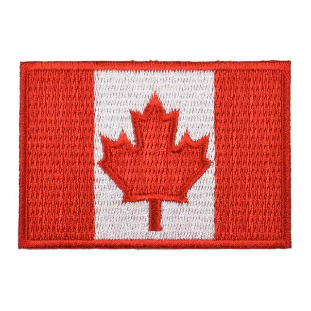 ミリタリーパッチ カナダ国旗 アイロンシート付 P2038 の通販はau Pay マーケット レプマート