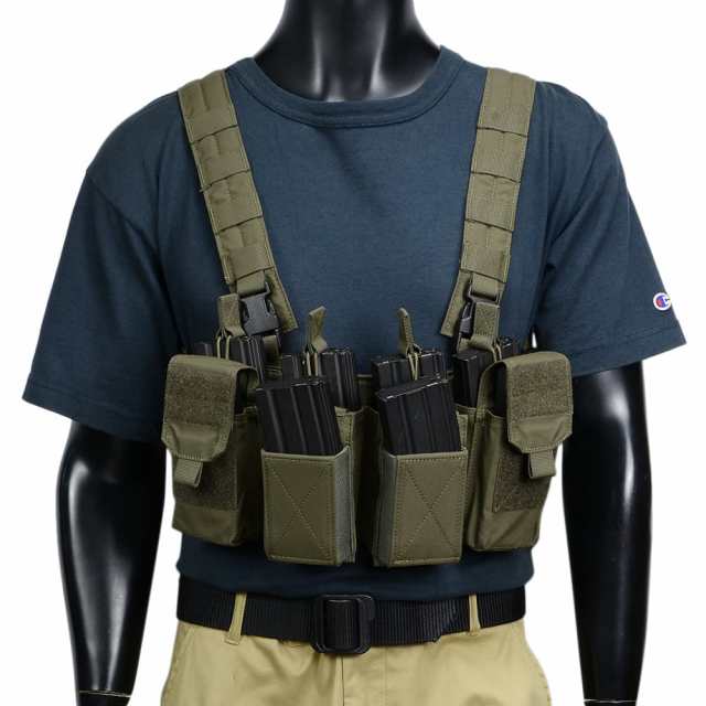 WARRIOR ASSAULT SYSTEMS パスファインダー チェストリグ M4マグ8本収納可 [ レンジャーグリーン ][pcrrg]の通販はベスト