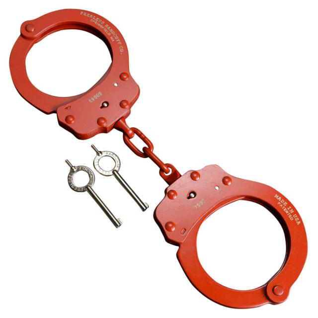 Peerless Handcuff Company 701C 手錠 鍵付き Peerless 701C Chain