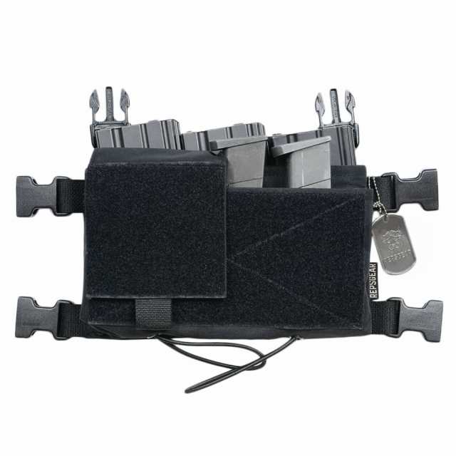 REPSGEAR チェストリグパネル MK4 マイクロファイトシャーシ PTVT06 インサート付属 [ ブラック ][ptvt06bk]の通販は 5,376円