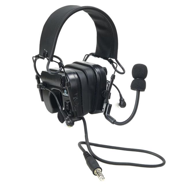 Z-Tactical タクティカルヘッドセット Z038 COMTAC IV モデル [ ブラック ][ra02217]