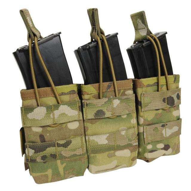 Warrior Assault Systems ライフルマガジンポーチ AK適合 トリプル オープントップ W-EO-TMOP-AK [ マルチカム ][ra02546]