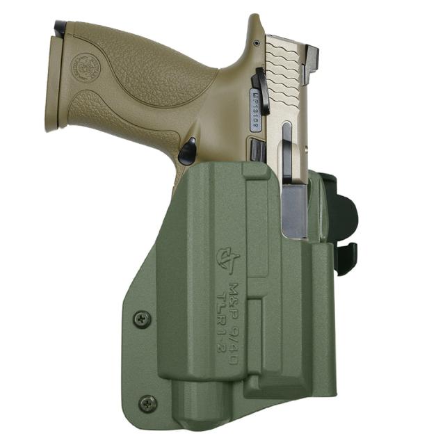 COMP TAC ヒップホルスター M&amp;P9用 TLR-1/1s/2/2s X300他 右利き ライト対応 [ ODグリーン ][ra02763]