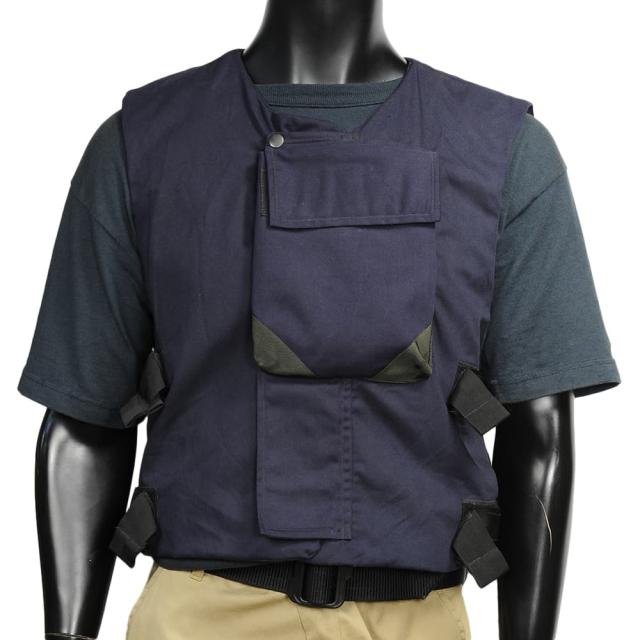 イギリス軍放出品 ボディアーマー 海軍 ベルクロ式 ネイビー [ 180/116 / 胸ボタンなし ][ra03582]の通販は 5,632円