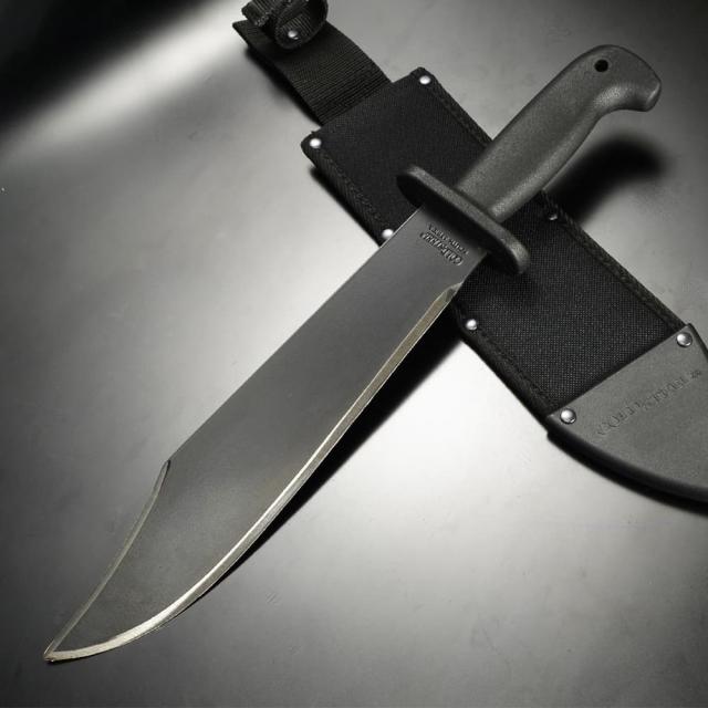 COLD STEEL ボウイナイフ BLACK BEAR ブラックベア 直刃 シース付属 CS-97SMBWZ[ra05904]