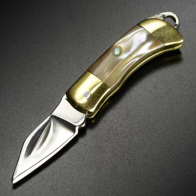 人気最新作ペーパーナイフ（レターオープナー）　　　　　折りたたみナイフ付　昭和レトロ 文房具・ステーショナリー